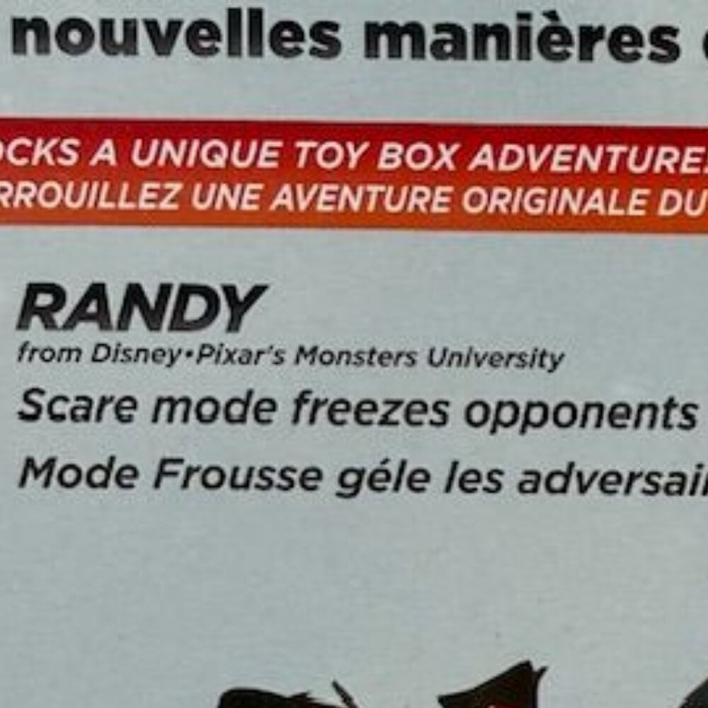 Disney Infinity Randy + Mike Wazowski + Play Card Set - Picture 10 of 16
